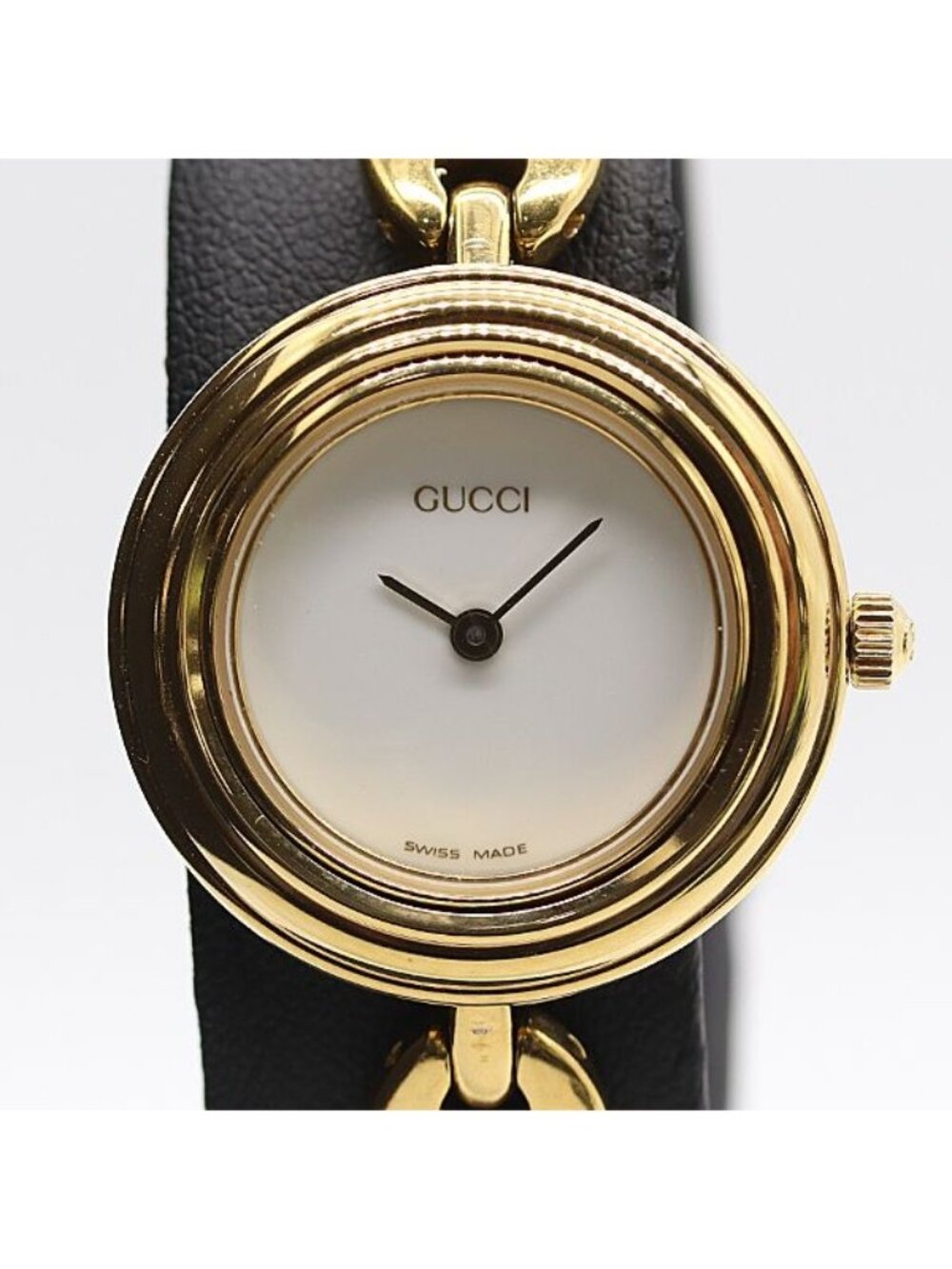 ★SOLD★ Gucci Change Bezel 11 12.2 Quartz White Dial Watch - Picture 2 of 5